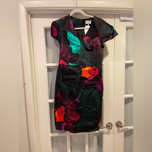 MILLY Daphne Dress in Print - Picture 3 of 4